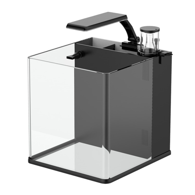 Aquarium Marine Salt - Ultra-transparent glass mini salt water marine