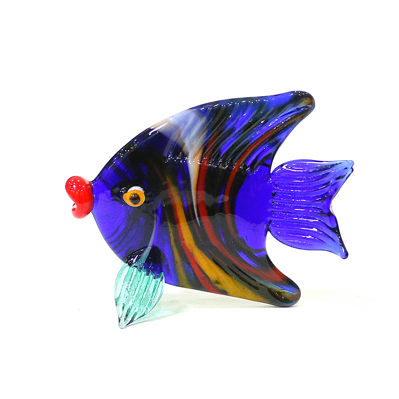 Murano Glass Sea Fish Mini Fig - Marine Aquarium Home recension och pris