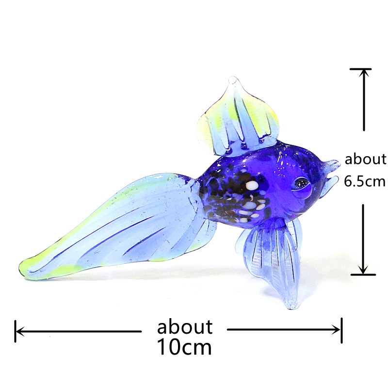 Murano Glass Sea Fish Mini Fig - Marine Aquarium Home recension och pris