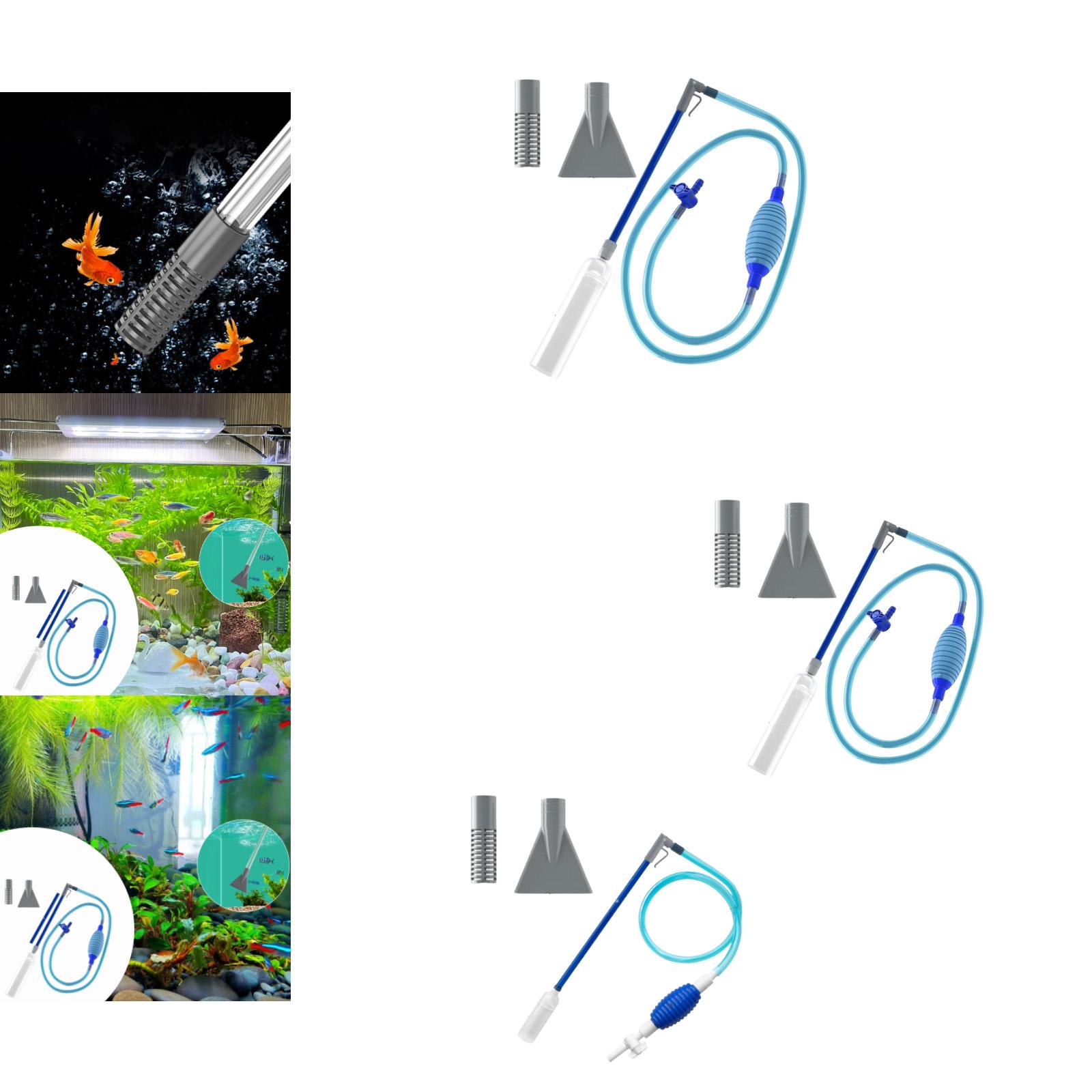 Fish Tank Water Changer Adjust - Marine Aquarium Gravel recension och pris