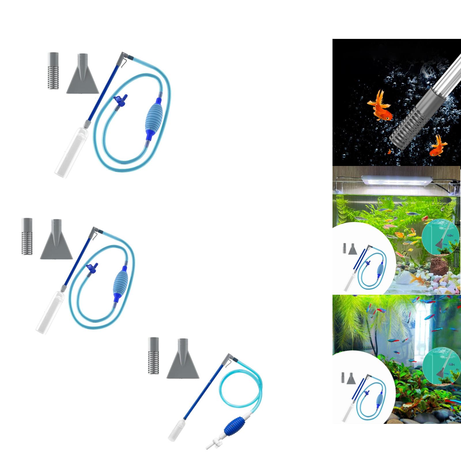Fish Tank Water Changer Adjust - Marine Aquarium Gravel recension och pris