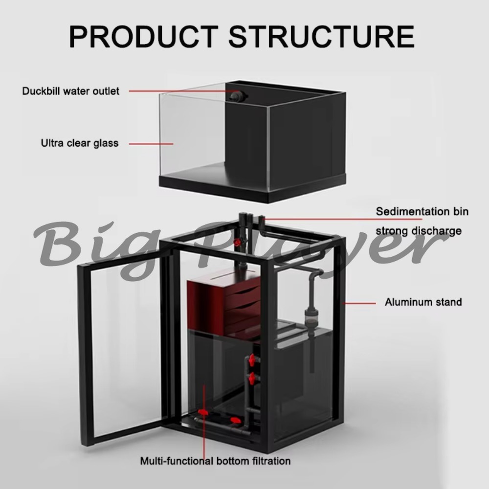 Glass Mini Salt Water Marine A - Aquarium Marine Salt recension och pris
