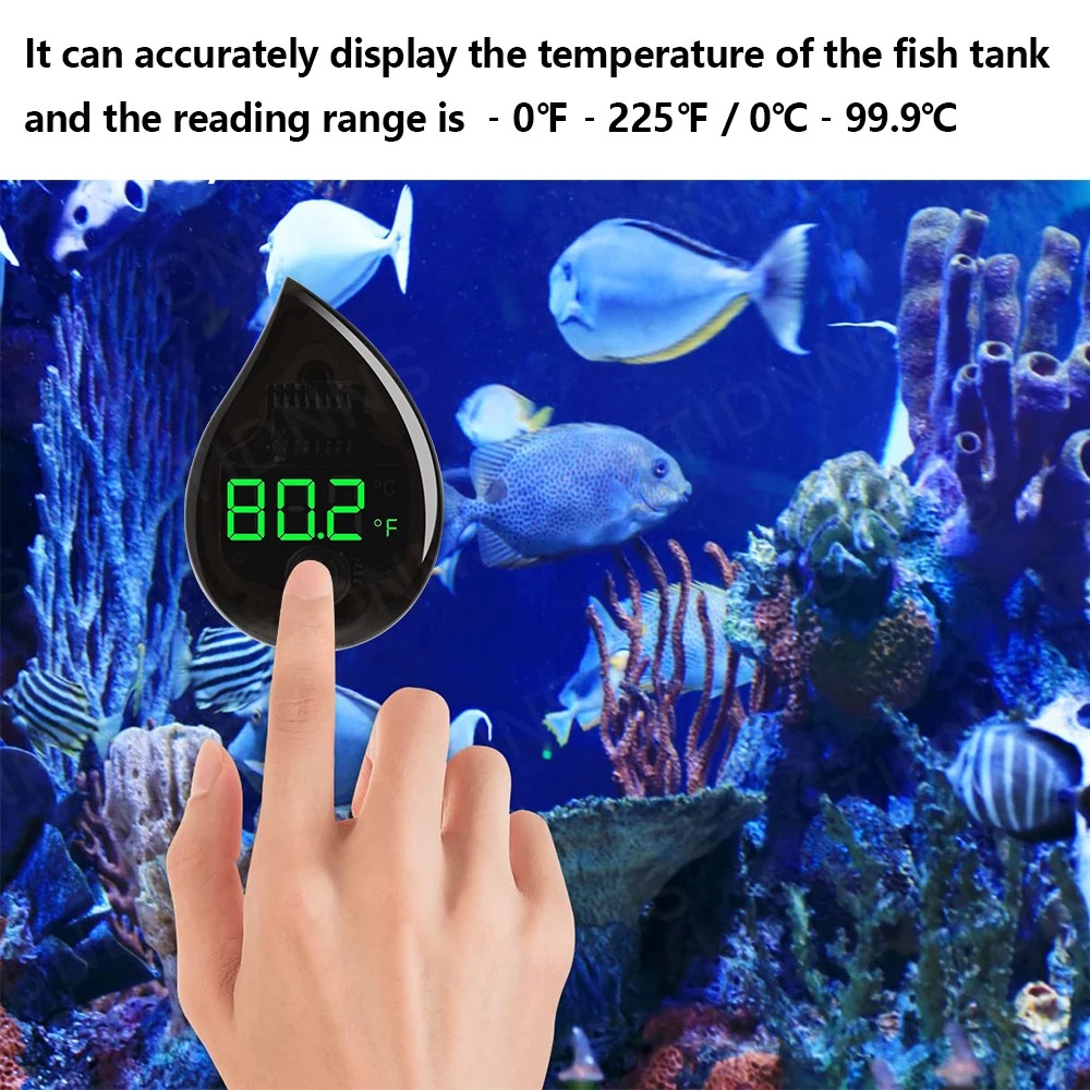 Aquarium Self-Adhesive Thermom - Marine Aquarium Glue recension och pris