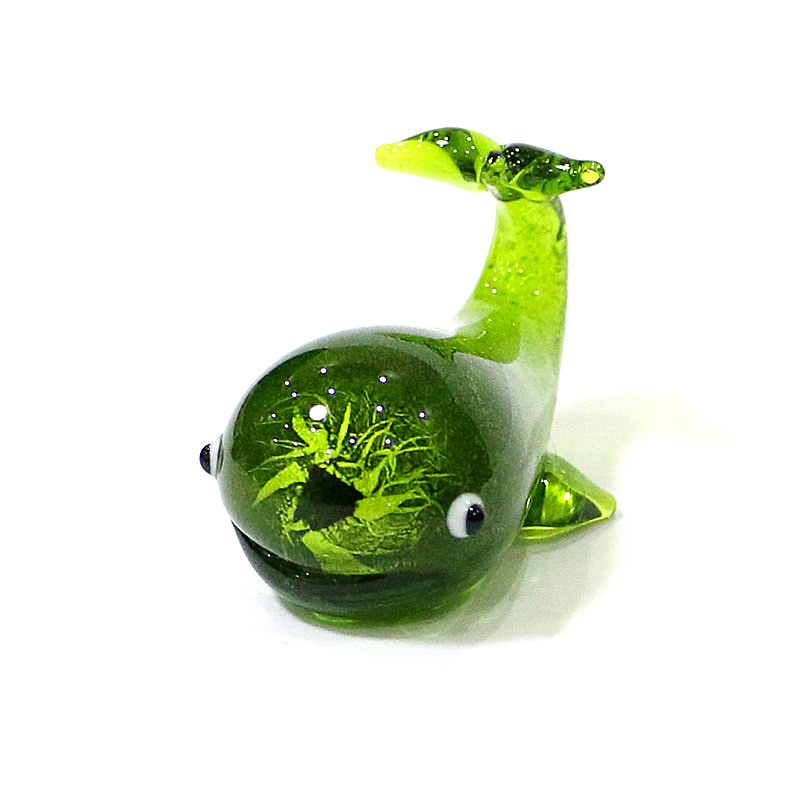 Murano Glass Whale Miniature F - Marine Aquarium Home recension och pris