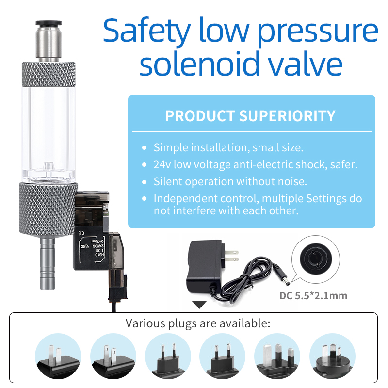 Carbon Dioxide Solenoid Valve  - Marine Aquarium Glue recension och pris