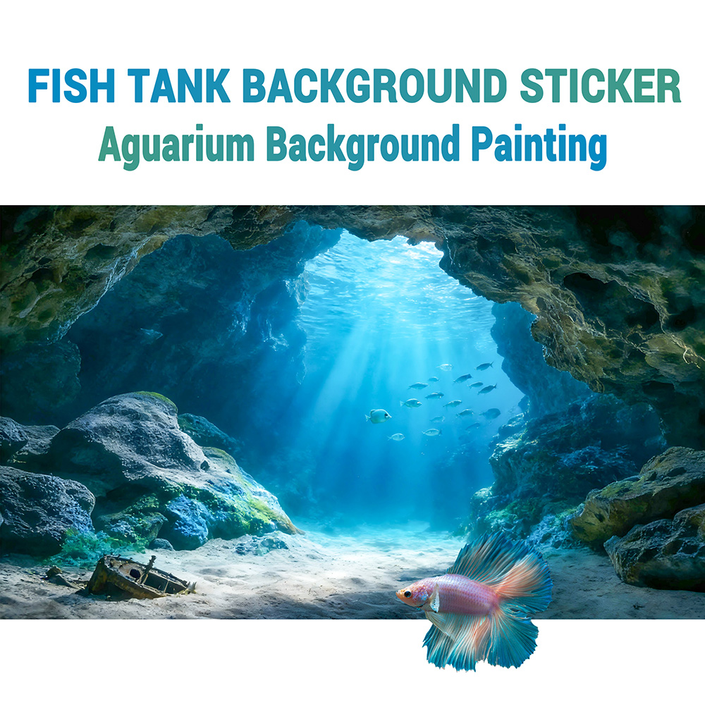 Deep Sea Blue Hole, Fish Tank  - Marine Aquarium Glue recension och pris