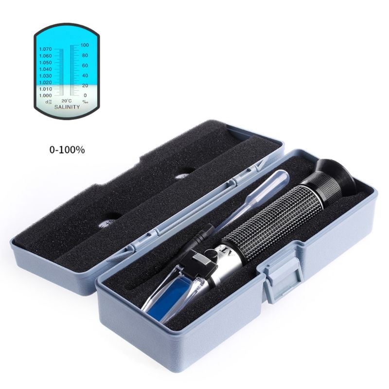 Salinity Refractometer Meter W - Aquarium Marine Salt recension och pris
