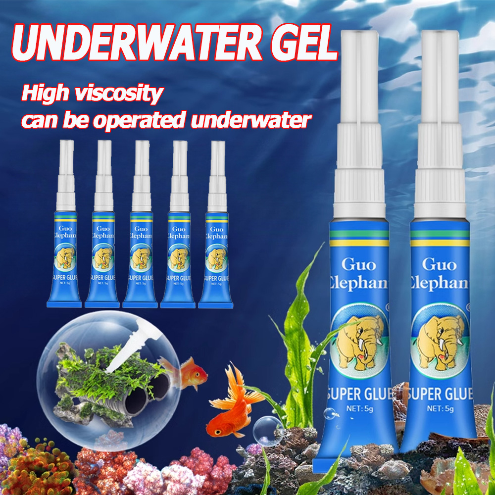 3/5/10Pcs Fish Tank Landscapin - Marine Aquarium Glue recension och pris
