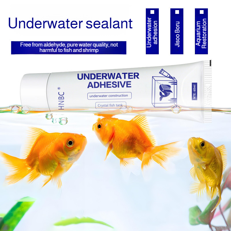 60g Waterproof Sealant Transpa - Marine Aquarium Glue recension och pris