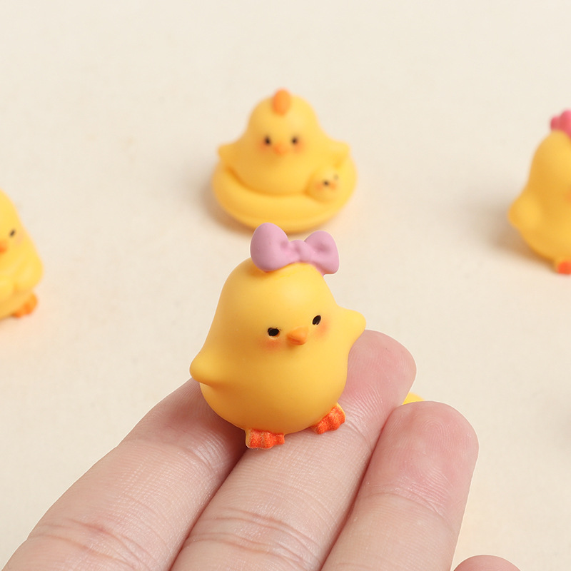 6Pcs Cute Resin Mini Chick Fig - Marine Aquarium Kit recension och pris