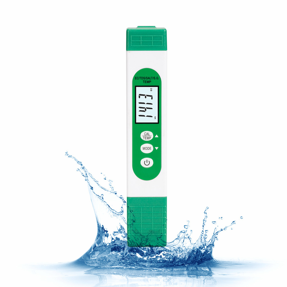 5 in 1 TDS EC SALT S.G TEMP Wa - Aquarium Marine Salt recension och pris