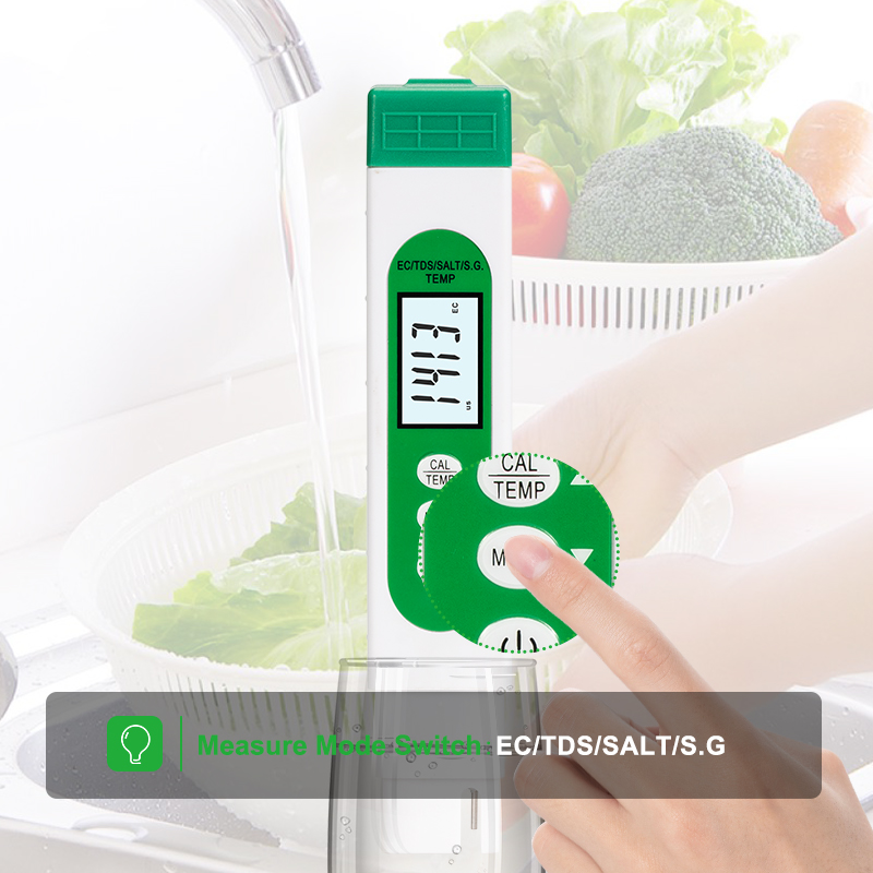 5 in 1 TDS EC SALT S.G TEMP Wa - Aquarium Marine Salt recension och pris