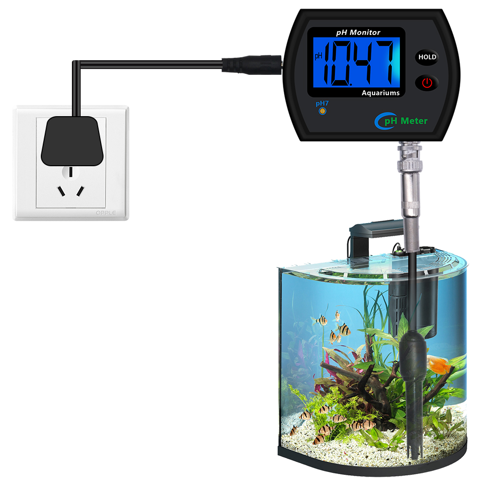PH Meter for Aquarium Multi-pa - Marine Aquarium Par Meter recension och pris